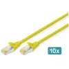 Image de Digitus CÃ¢ble de brassage CAT 6A S/FTP, 10 piÃ¨ces