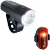 Image de Kit éclairage vélo à pile Sigma aura 30 Lux-curve TU