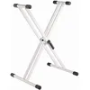 Image de Konig & Meyer 18993 Support Clavier Rick 20 (Blanc)