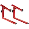 Image de K&m 18811r - Support De Clavier - Options Omega - Rouge Rubis - Inclinaison RÃ©glable