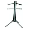 Image de K&m 18860b Spider Pro - Stand 2 Claviers - Aluminium - Coloris Noir - Hauteur RÃ©glable
