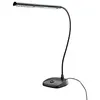 Image de K&m 12296 - Lampe Ã Led Pour Piano - Alimentation Secteur - Cols De Cygne Flexibles