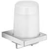 Image de Distributeur de lotion EDITION 11 pour savon liquide, verre cristal vÃ©ritable / chromÃ© KEUCO