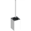 Image de Set brosse WC Edition 90 chromÃ© / anthracite KEUCO