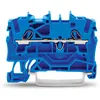 Image de Wago 2002-1204 Borne de passage 5.20 mm ressort de traction - Affectation des prises: N bleu