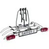 Image de Porte-vélos sur attelage plateforme inclinable 3 velos Eufab Saffier 1450x650x670 mm