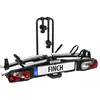 Image de Porte-vélos sur attelage pliable inclinable 2 velos Eufab Finch Vae / Ebike 1220x880x570 mm