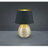 Image de Reality Luxor Lampe De Table Moderne Luxor De 24 Cm Avec Abat-Jour Rond Conique DorÃ©