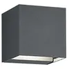 Image de Trio Adaja Applique Murale ExtÃ©rieure Moderne Ã 2 LumiÃ¨res Anthracite 3000k Ip54