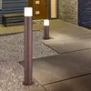 Image de Borne Lumineuse Hoosic Alu MoulÃ© Sous Pression