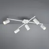 Image de Spot Pour Plafond Marley, Blanc Mat, 5 Lampes