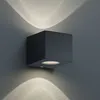 Image de Applique D'extÃ©rieur Led Cordoba CarrÃ©, Noir