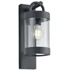 Image de Trio Sambesi Lanterne Murale D'extÃ©rieur Moderne Anthracite Ip44 Avec Capteur CrÃ©pusculaire