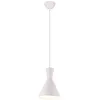 Image de Reality Enzo Plafonnier Suspendu Enzo Modern 20 Cm, DÃ´me, Blanc Mat