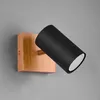 Image de Spot Mural Marley, Noir Mat