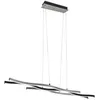 Image de Trio Blaze Plafonnier Suspendu Led Moderne 35w Aluminium BrossÃ© 2300-3000-4000k