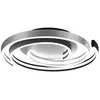 Image de Trio Caya Semi-Plafonnier Led Moderne 58w Aluminium BrossÃ© 2300-3000-4000k
