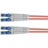 Image de TelegÃ¤rtner - Cordon de raccordement - LC multi-mode (M) pour LC multi-mode (M) - 5 m - fibre optique - 50 / 125 microns - OM4 - violet