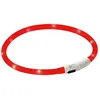 Image de Collier Pour Chien Led Kerbl Maxi Safe 55 Cm Mixte Rouge