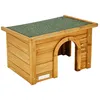 Image de Kerbl Cabane Pour Rongeurs 45x32x27 Cm Bois VitrifiÃ©