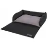 Image de Kerbl Lit De Voiture Pour Chiens 95x75x16 Cm Gris Et Noir 80584