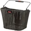 Image de Panier de vélo avant tressé sans adaptateur Klickfix 16 L