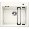 Image de Blanco - Etagon 6 - Ã©vier En CÃ©ramique, 584x510 Mm, Avec Commande De Vidage Et Accessoires, Infino, Blanc 525156