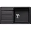 Image de Blanco - Evier Ã  encastrer 86cm silgranit noir 526087