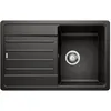 Image de Blanco - Evier Ã  encastrer 78cm silgranit noir 526083