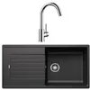 Image de Blanco - Pack Ã©vier anthracite + mitigeur chrome 100cm 528427