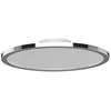 Image de Lightme Plafonnier Led Aqua Ã30,2cm ChromÃ©