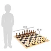 Image de Grand Jeu D'Ã©chec RÃ©versible En Bois
