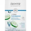 Image de Lavera Masque en tissu hydratant au concombre et à l'eau glacée