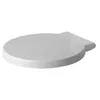 Image de Abattant WC STARCK 1 avec fermeture amortie amovible blanc