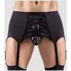 Image de Porte-jarretelles dentelle noir