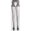 Image de Collant Effet Porte-Jarretelles Dentelé