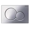 Image de Plaque chromÃ©e chasse d'eau WC GEBERIT UP320