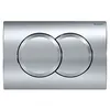 Image de Geberit Delta01 plaque de d?clenchement double touche, chrome brillant (115.107.21.1)