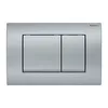 Image de Geberit Delta30 plaque de d?clenchement double touche, chrome mat (115.137.46.1)