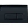 Image de Geberit Delta 50 Plaque de commande double touche, Noir  brillant (115.119.DW.1)