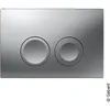 Image de Geberit Delta25 Plaque de dÃ©clenchement pour touche double chasse, 115125465
