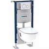 Image de Pack bÃ¢ti-support Duofix autoportant avec cuvette suspendu Renova GEBERIT