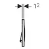 Image de Geberit Sigma20 Plaque de dÃ©clenchement avec touche double chasse, 115882DW1
