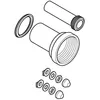 Image de Jeu de manchettes pour cuvette suspendue - longueur 185 mm GEBERIT