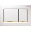 Image de Plaque de dÃ©clenchement OMEGA30 GEBERIT, blanc dorÃ© (115.080.KK.1)