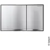 Image de Geberit Sigma60 Plaque de dÃ©clenchement pour touche double chasse, affleurant, 115640GH1