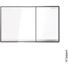 Image de Geberit Sigma60 Plaque de dÃ©clenchement pour touche double chasse, affleurant, 115640SI1
