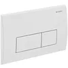 Image de Geberit Kappa 50 115260461 Plaque de dÃ©clenchement double Chrome brillant