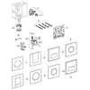 Image de Geberit 116015KH1 Design Sigma 10 Kit de montage final HyTronic pneumatique ChromÃ©