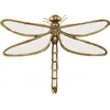 Image de DÃ©co murale miroir Libellule 35cm Kare Design